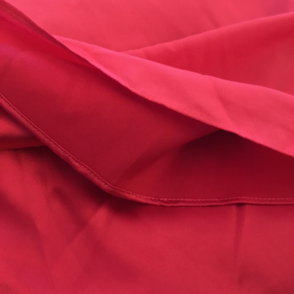 EXPRESS Fuchsia Ruffle Mini Dress - Picture 9 of 9